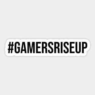 Gamers Rise Up Sticker